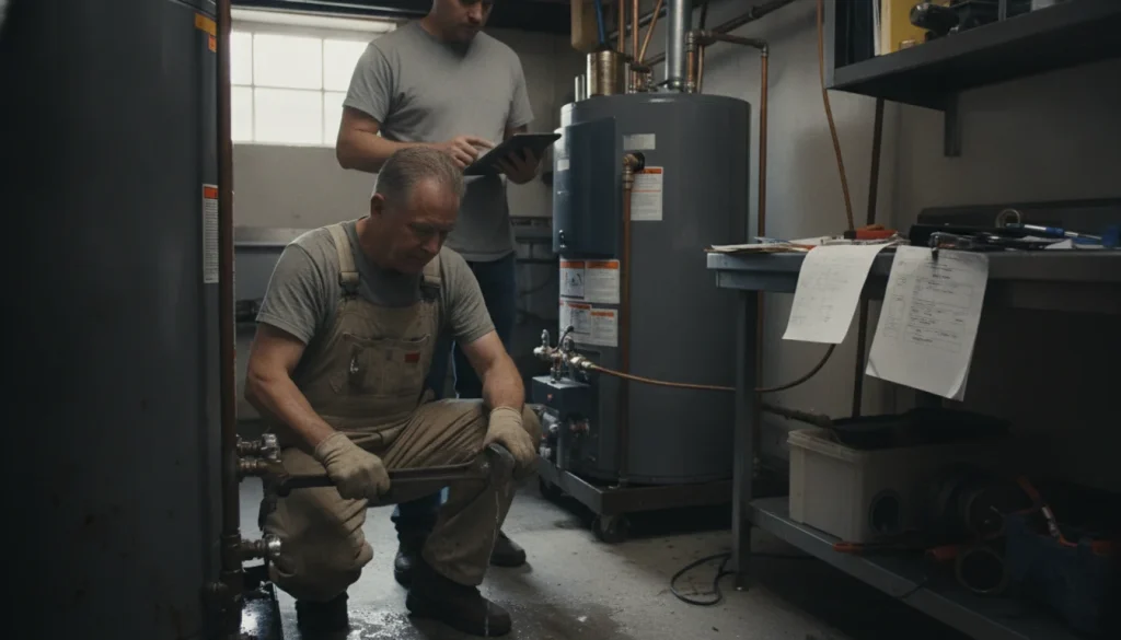 Temple commercial water heater repair vs replacement guide by Temple Texas Plumbing